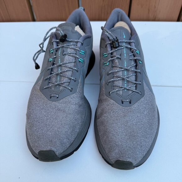 Nike Zoom Air Pegasus 35 Men's Size 10.5 Grey Running Shoes - Picture 2 of 8